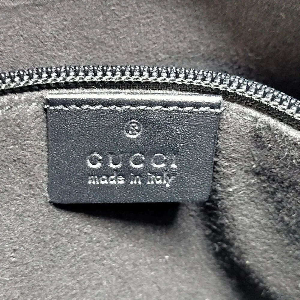 Gucci Shoulder Bag Black PVC 810-080725 - Picture 13 of 13